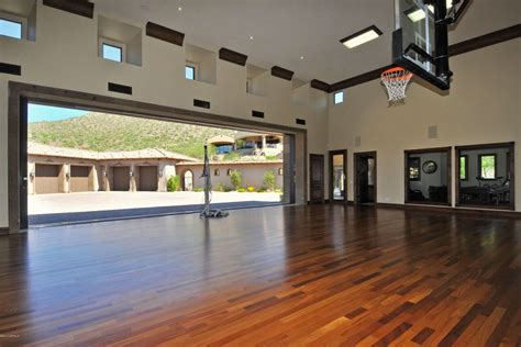Garage Basketball Court Home Basketball Court Gym Room At Home House