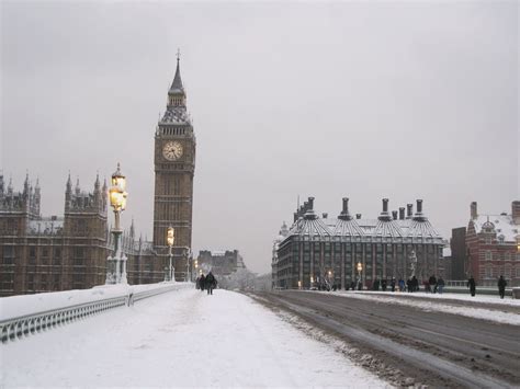 London In The Snow Visiting England London Winter London England