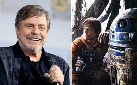 Mark Hamill And Luke Skywalker From Star Wars A New Hope