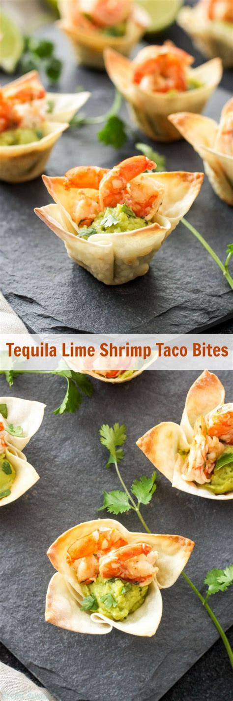 Since gyoza or wonton wrappers and vegan pasta dough are often hard to find at the grocery stores, i always homemade dumpling dough not only tastes fresher and better, but the wonton wrapper can also be made ahead the full recipe with exact measurements can be found in the recipe box below. Tequila Lime Shrimp Taco Bites ~ Mini wonton cups filled with guacamole and topped with shrimp ...