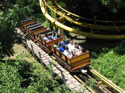 Goldrusher Roller Coaster Photos Six Flags Magic Mountain