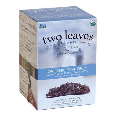 Two Leaves And A Bud Organic Earl Grey Tea 15 Sachets Evitamins Polska