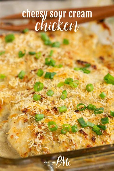 Butternut squash pasta with bacon and parmesan. 😋Cheesy Sour Cream Chicken Recipe | Sour cream chicken ...