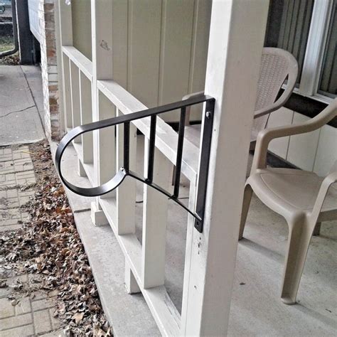 Specific stair and rail orders inside glass railing into 3 principal classifications: New Wrought Iron Metal 1-2 Step Handrail Steel Stair ...