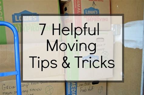 7 Helpful Moving Tips And Tricks · Chatfield Court