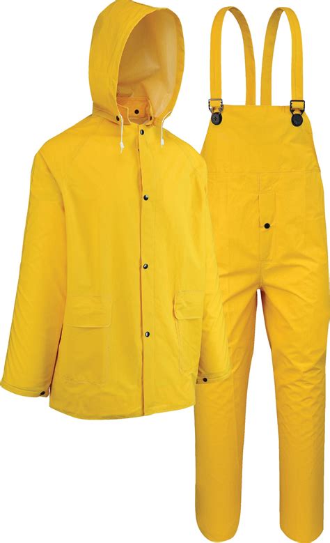 Buy West Chester Protective Gear 3 Piece Pvc Yellow Rain Suit 2xl Yellow
