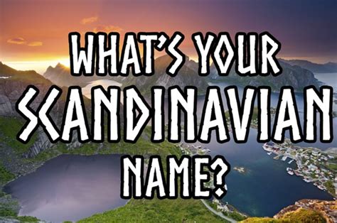 Whats Your Norse Name