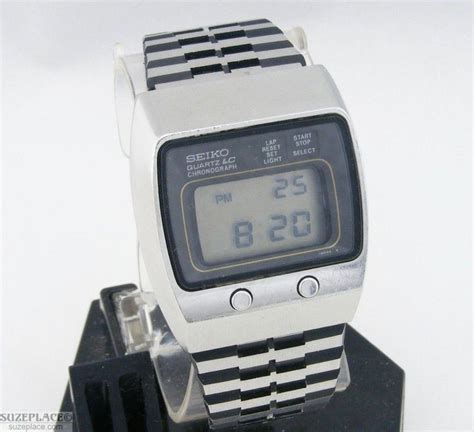 rare vintage seiko digital watch 0634 5019 released in 1976 androidwatch