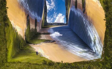 Warped Worlds 30 Surreal Digitally Manipulated Landscapes Weburbanist