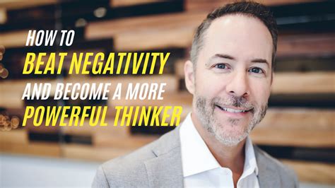 How To Beat Negativity And Become A More Powerful Thinker Dr Jason Jones