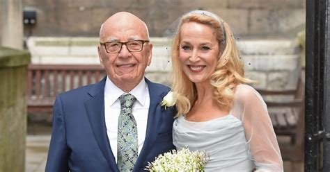 ^ rupert murdoch and jerry hall announce engagement. Jerry Hall Married Rupert Murdoch In Vivienne Westwood ...
