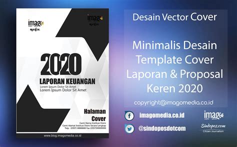 Download Minimalis Desain Template Cover Laporan Dan Proposal Keren
