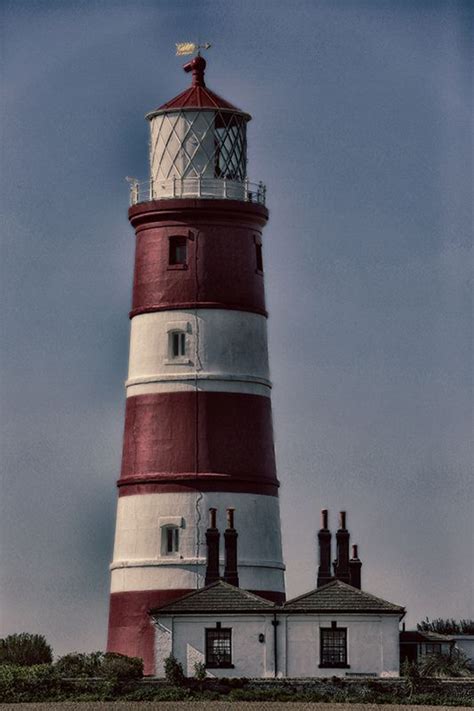 Happisburgh Hasborough Lighthouse Norfolk England Lighthouse