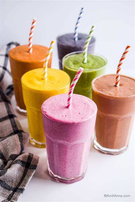 Six Healthy Superfood Smoothies Andianne
