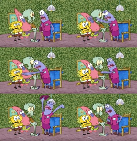 Alternative Six Panel Version Of The Are There Any Other Squidwards I Should Know About