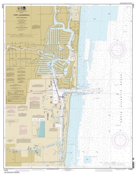 Themapstore Noaa Charts Florida Gulf Of Mexico 11470 Fort