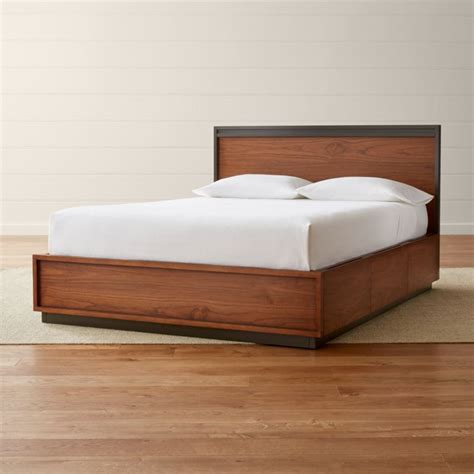 Affordable pieces for lofts, apartments and more. Blair Queen Storage Bed | Crate and Barrel