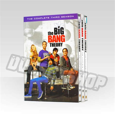 Big Bang Theory Seasons 1 3 Dvd Boxset