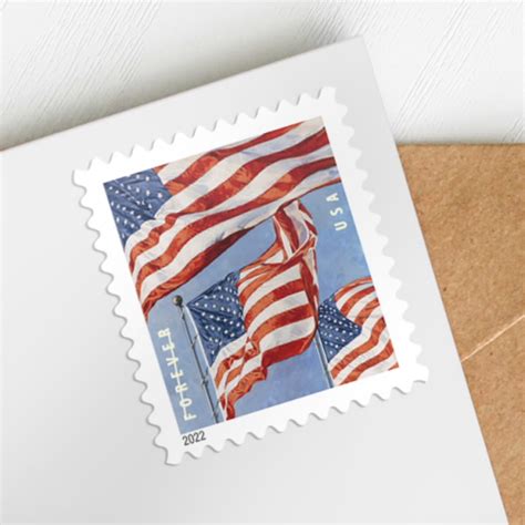 Us Flags 2022 Stamps