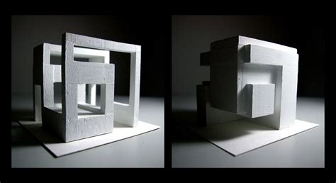 Solidvoid Cubes Architecture Concept Models