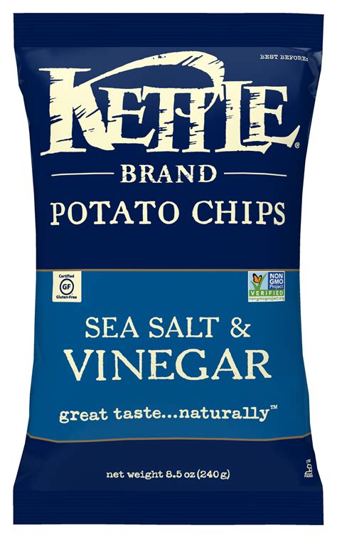 Kettle Brand Sea Salt And Vinegar Potato Chips 85 Oz