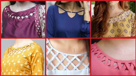 Easy To Make Cross Stitch Neck Designs For Eid Kurtakurtifrocksdresses Sleek Neck Design