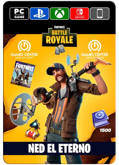 Fortnite Paquete Ned El Eterno Ned The Eternal Pack Games Center