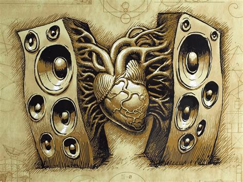 Heart Music Art Images Wallpaper Hd Desktop Mobile 31892833 Wallpaper