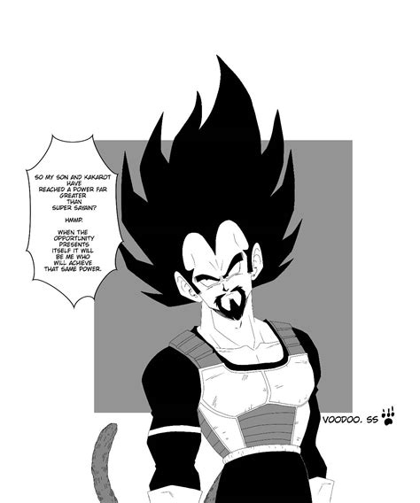 Manga King Vegeta By Voodooparka95 On Deviantart