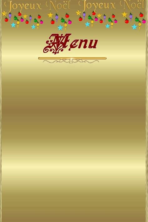 Menus banque d'illustrations | 1000+ menus images page 2. Images A4 Vierge Menus / Menu vierge de la cuillère en ...