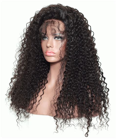 X Deep Part Lace Front Human Hair Wigs Density Deep Curly Wig