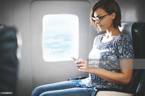 Keep Your Hands Busy In The Airplane High Res Stock Photo Getty Images