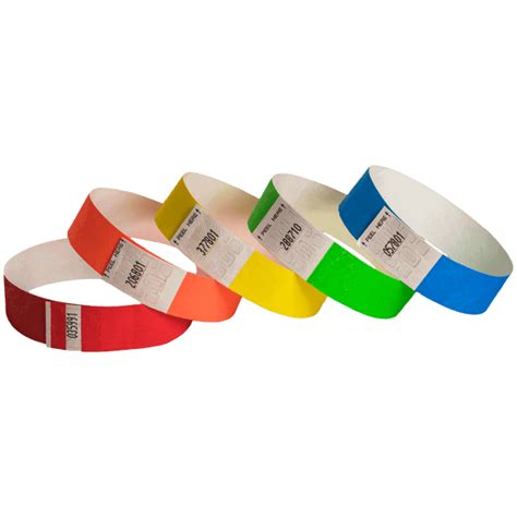 Tyvek Wristbands Tab Free