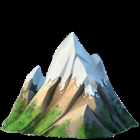🏔 Snow Capped Mountain Emoji Copy Paste 🏔