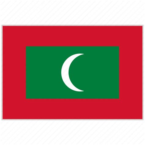 Country, flag, maldives, maldives flag, national, national flag, world flag icon