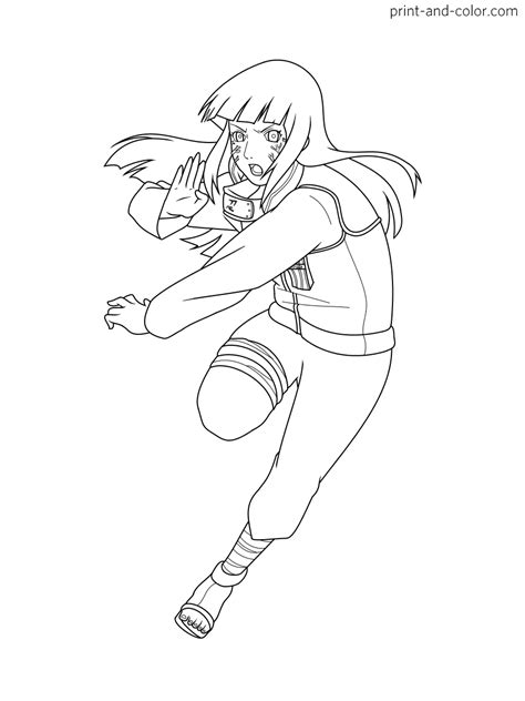 Naruto Coloring Pages Print And