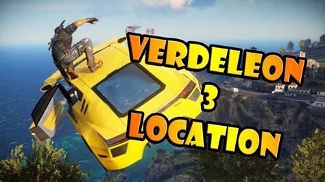 Rarest And Fastest Car In Jc3 Verdeleon 3 Location Youtube