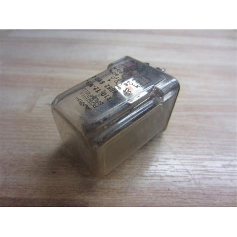 Relays with contact current <50ma are not recommended for use in sockets. Potter & Brumfield R10-T2-W3-VB52 Relay - Used - Mara ...
