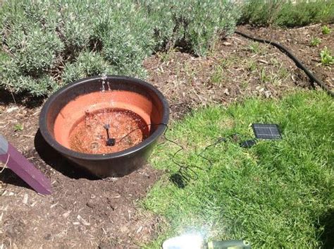 I put together this solar powered water feature fountain for my garden using cheap items from stores like b&m and poundland. Solar powered pondless water feature | Pondless water ...