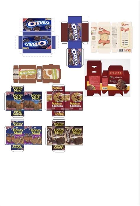 500 Free Modern Brand Miniature Groceries Printables Doll Furniture