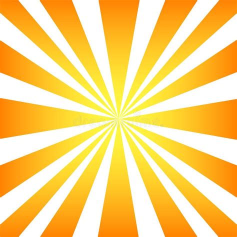 Sun Rays Stock Vector Image Of Orange Illustration Design 2547103