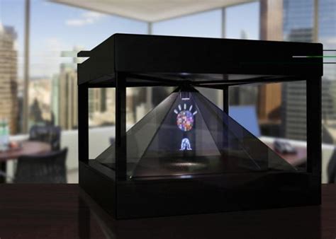 Pyramid 360 Degree Hologram Display Boxes Lamasatech