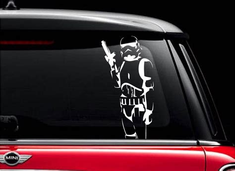 Stormtrooper Of Star Wars Vinyl Decal Sticker For Car Etsy