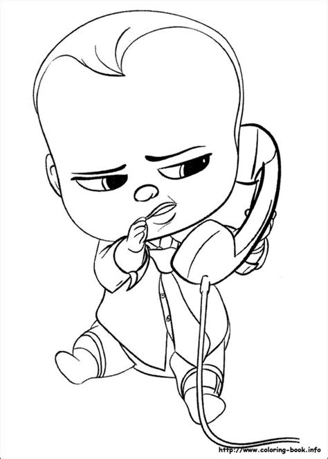 Get This Boss Baby Free Printable Coloring Pages - 74129
