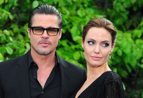 Angelina Jolie Brad Pitt Divorce Rumors Couple ‘living