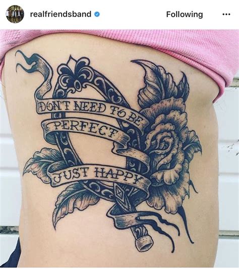 Anybody here have any tattoos relating to the genre? Real Friends pop punk tattoo | Punk tattoo