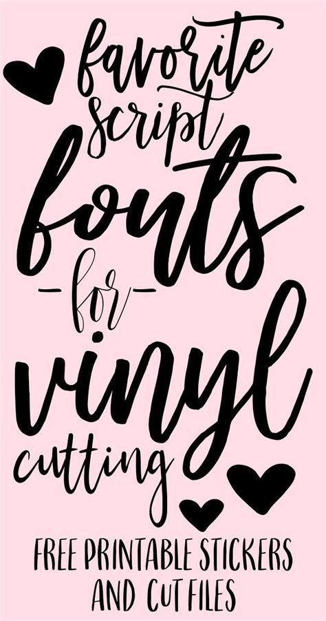 Best Free Fonts For Cricut Bloomrilo