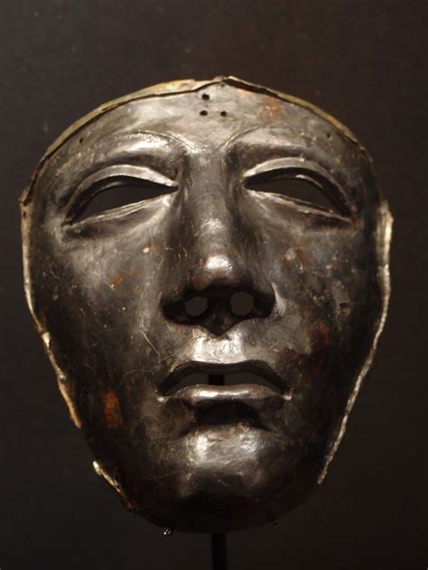roman kalkriese face mask one of the few artifacts that survived battle of the teutoburg