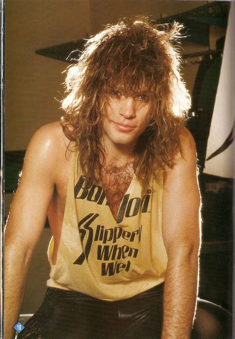 Tht Look Jon Bon Jovi Bon Jovi 80s Hair Metal Bands 80s Hair Bands