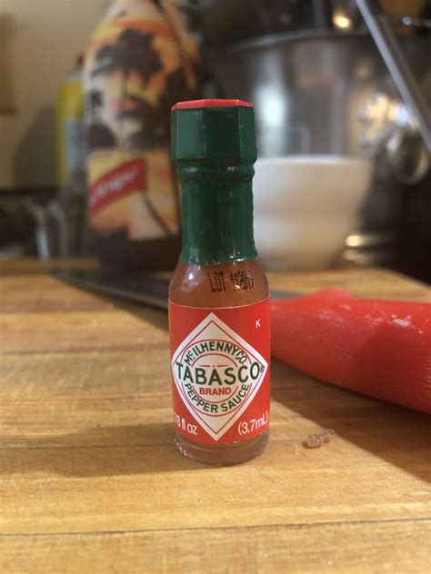 Tabasco® Mini Hot Sauce Bottle Twisting Spirits Artofit